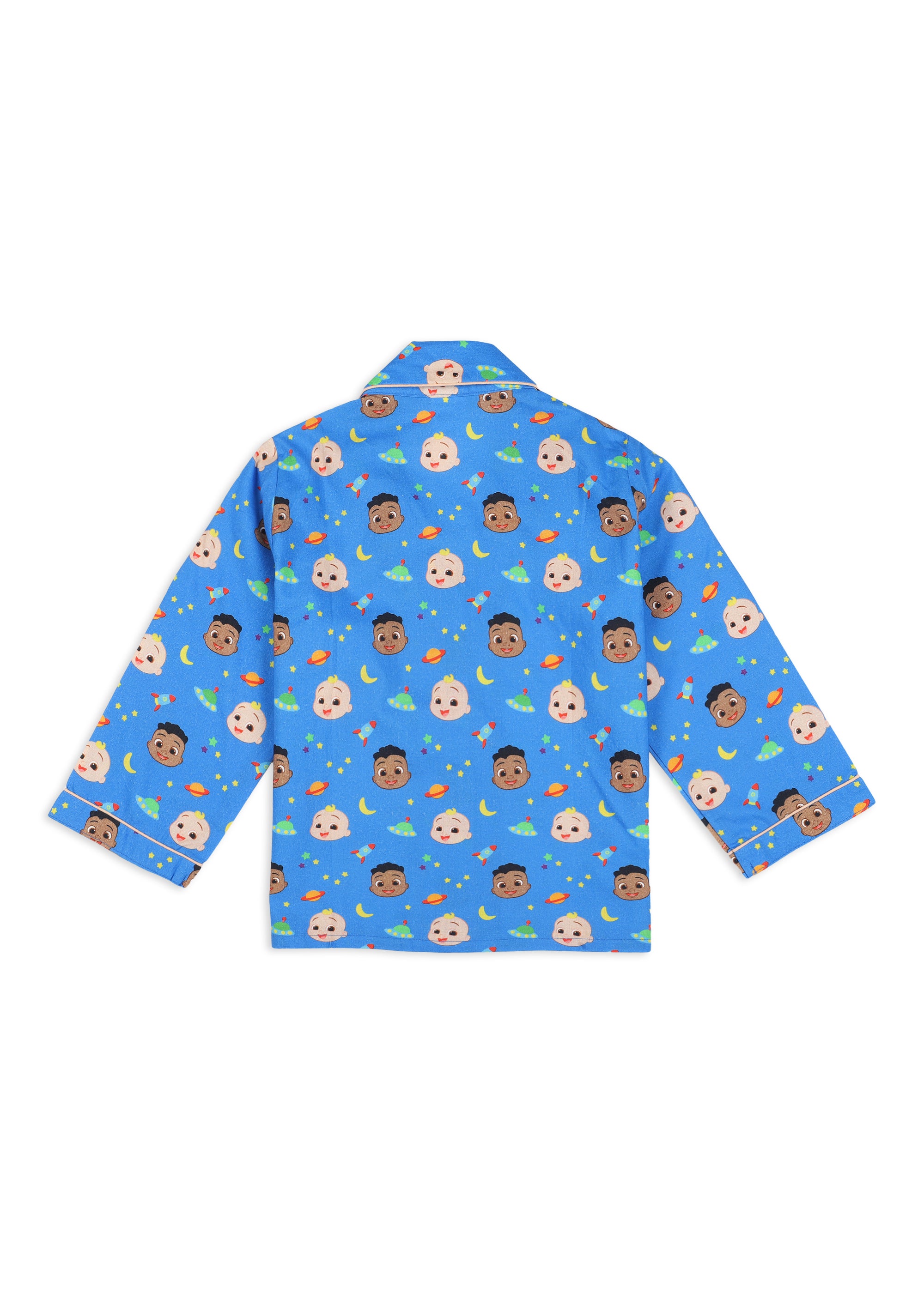 JJ and Cody Print Long Sleeve Kids Night Suit - Shopbloom