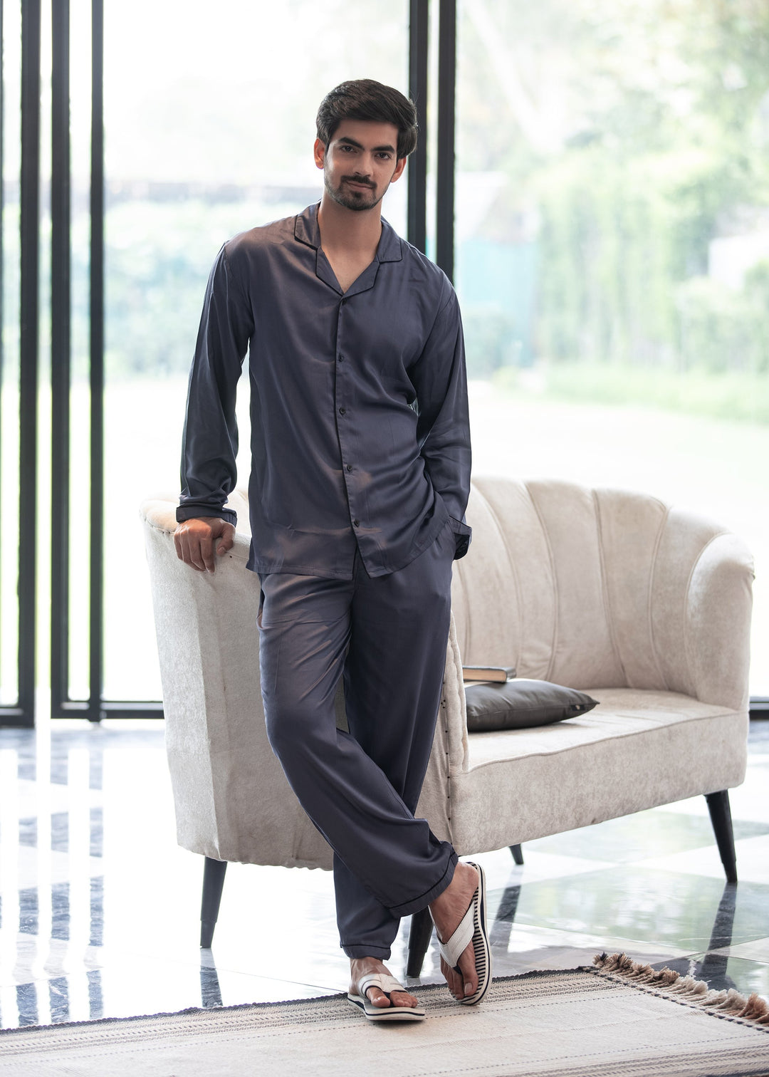 cotton night dress men Mens Fashion Poly Cotton Night Suit at 860/piece | Men Night Dress in Ahmedabad